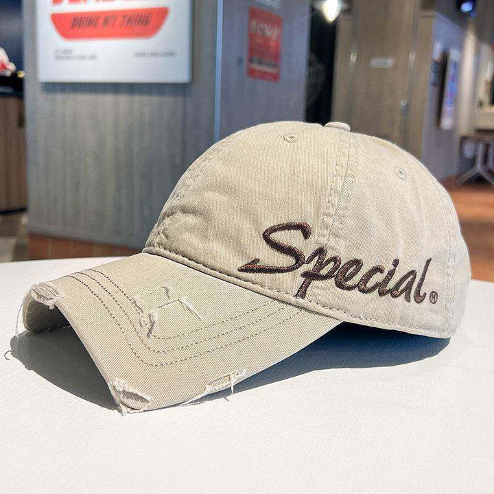 Unisex Distressed Cotton Dad Cap Kalsten