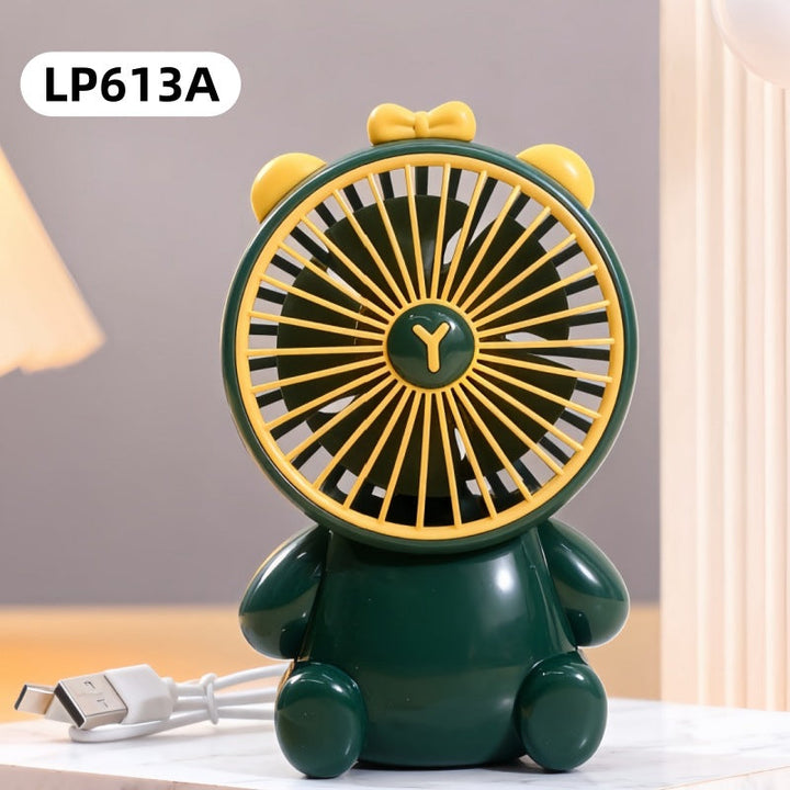 Ladies USB Desk Fan with Cute Animal Design Kalsten