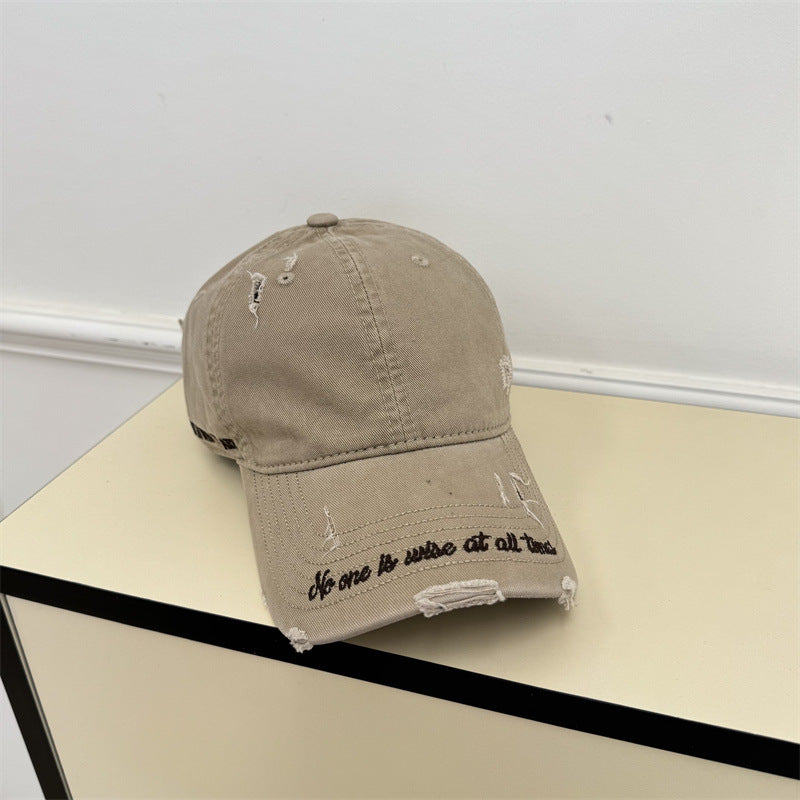 Men's Vintage Distressed Baseball Cap Kalsten
