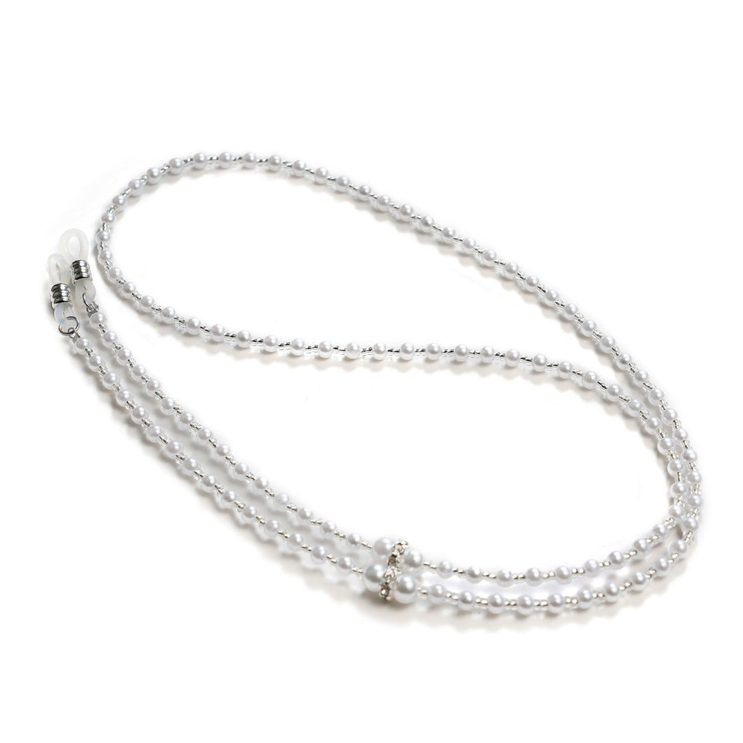 Elegant Dual-Layer Eyewear Chain Kalsten