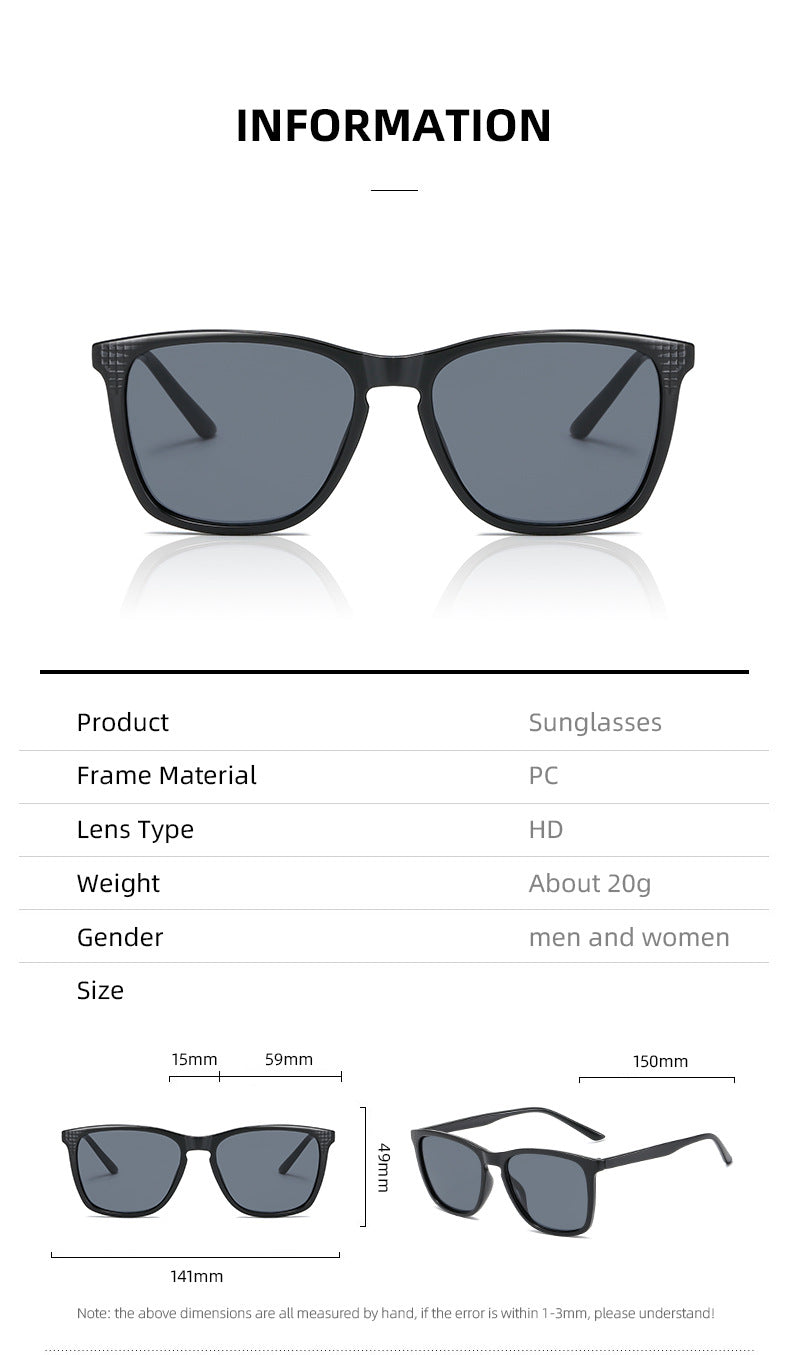 Ladies stylish sunglasses with modern, angular frame Kalsten