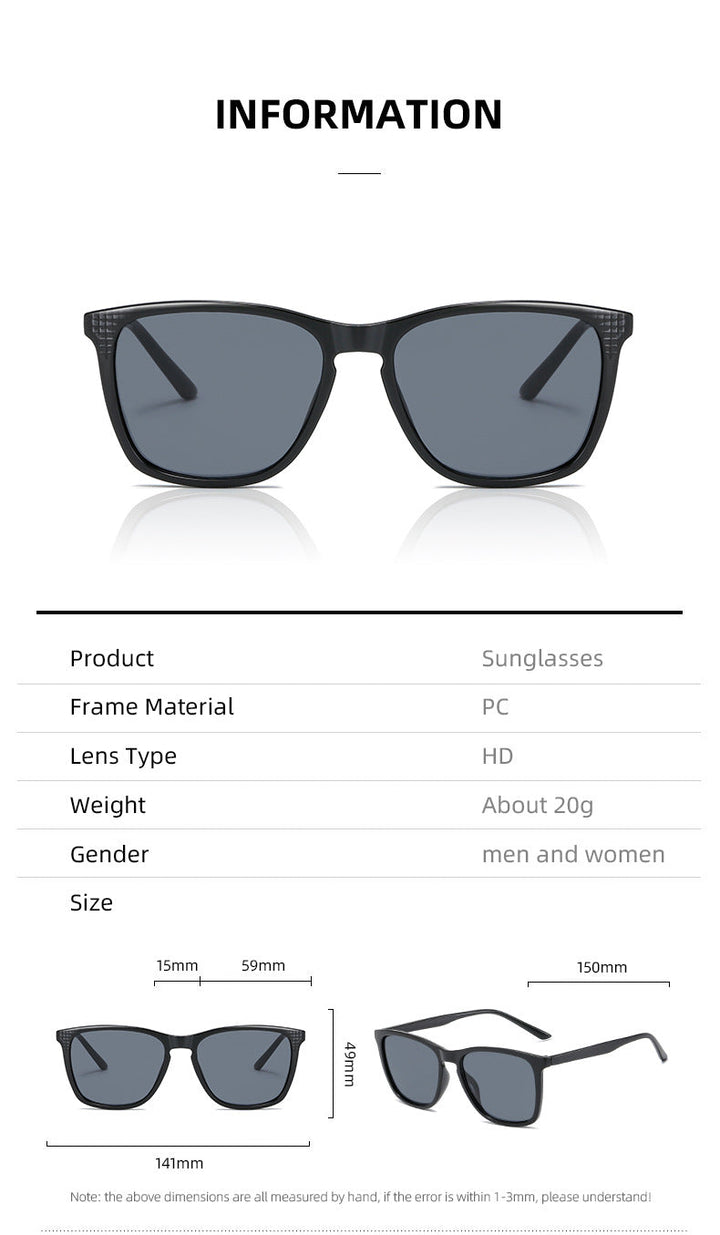 Ladies stylish sunglasses with modern, angular frame Kalsten
