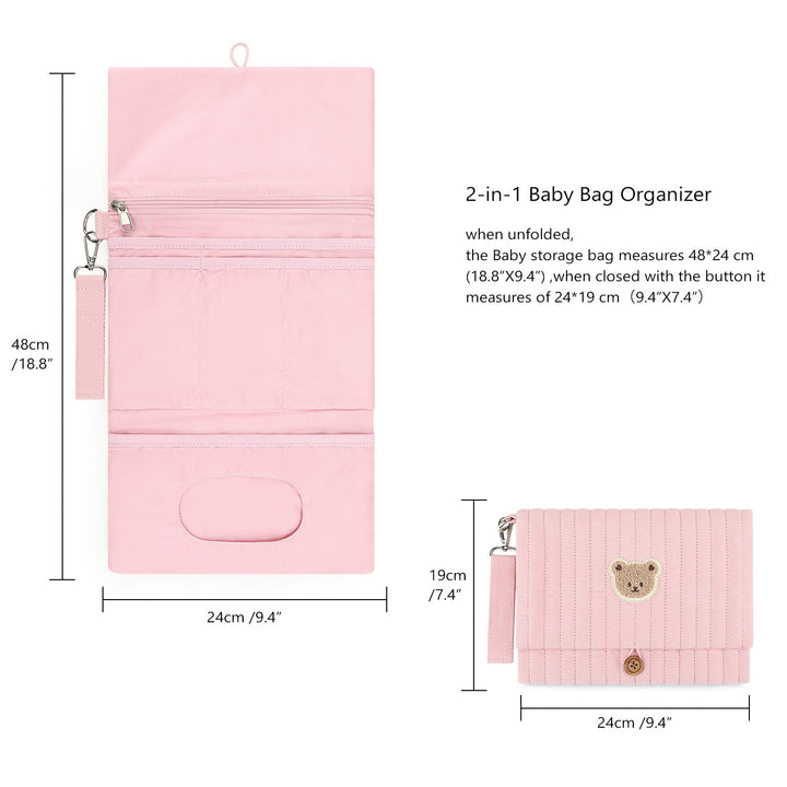 Diaper bag with animal motif Kalsten
