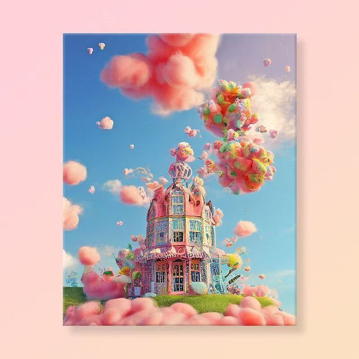 Whimsical Fantasy Landscape Canvas Art Kalsten
