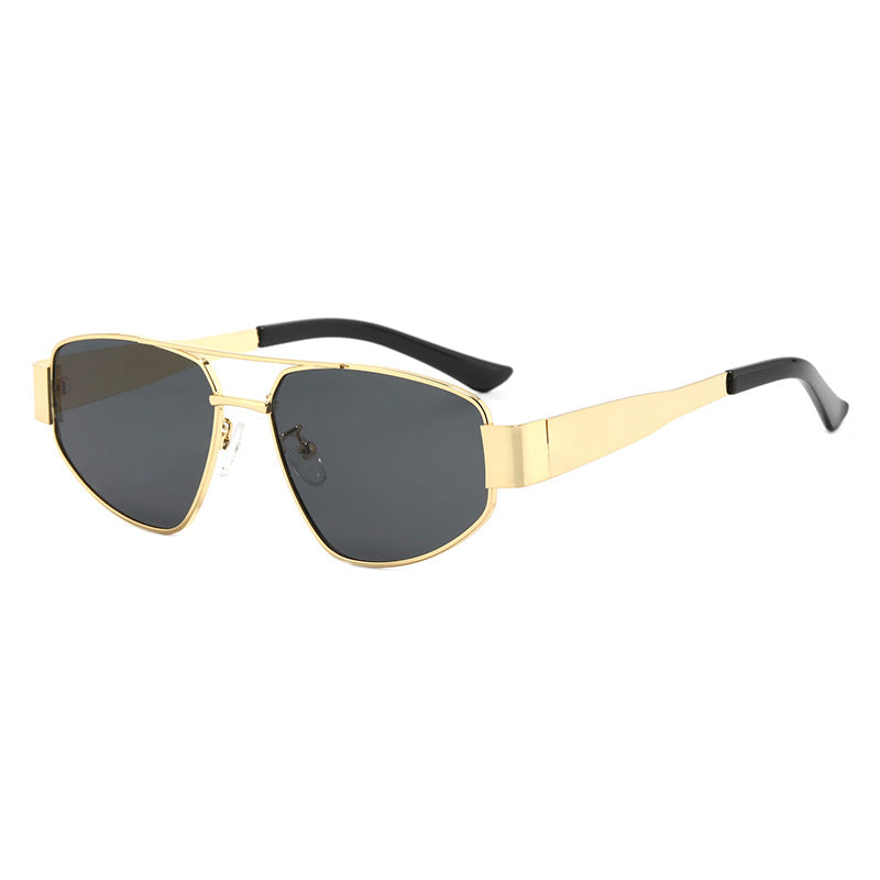 Men's Aviator-Style Metallic Sunglasses Kalsten