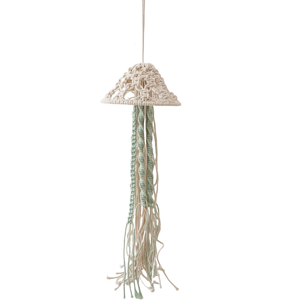 Decorative Macramé Ceiling Light Shade Acalora