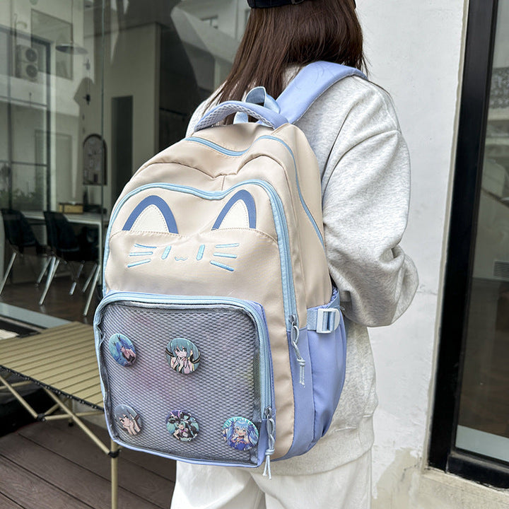 Cat-Ear Design Backpack Kalsten