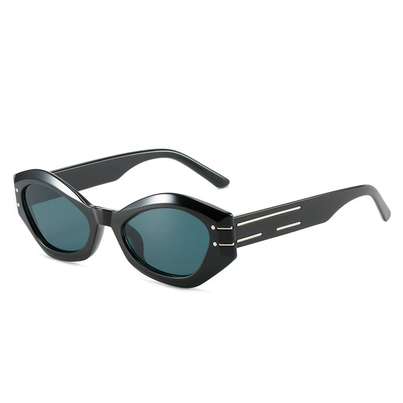 Ladies stylish designer sunglasses with unique frame construction Kalsten