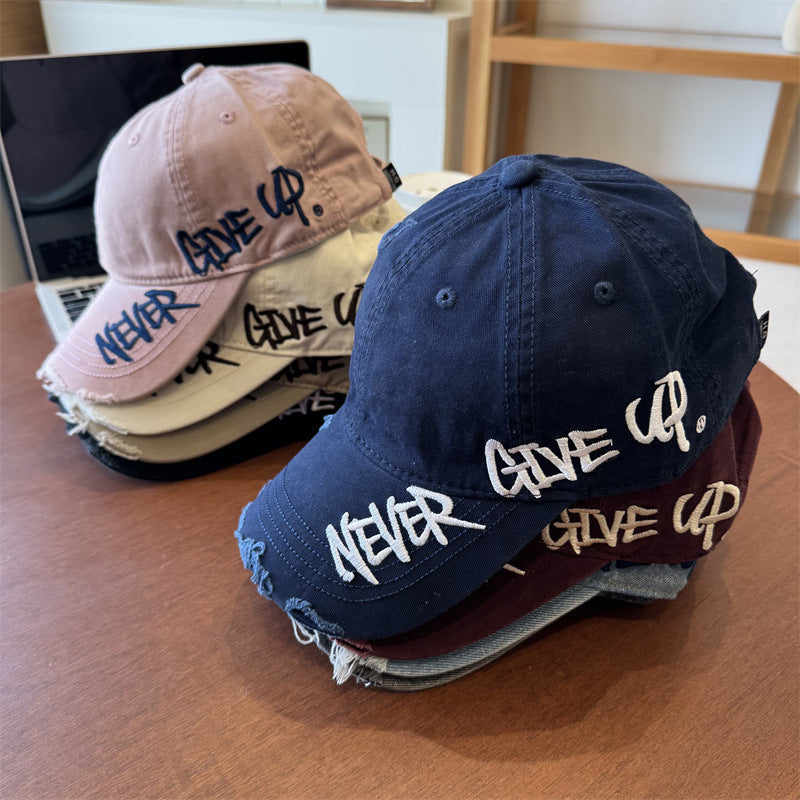 Unisex Distressed Graphic Baseball Cap Kalsten
