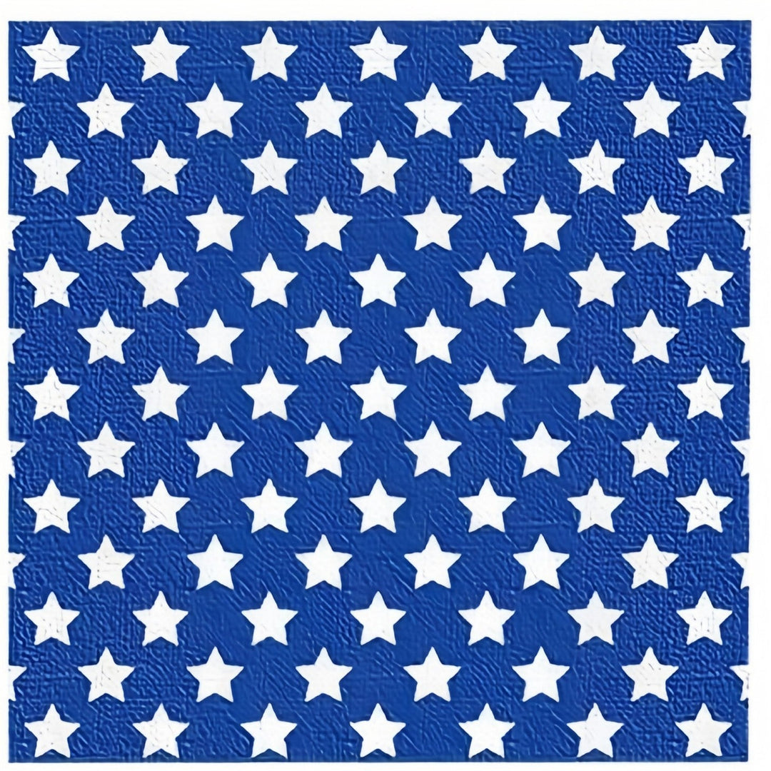 Unisex decorative wrapping paper with star and fireworks pattern, high-gloss roll surface and perforated cutting edge Kalsten