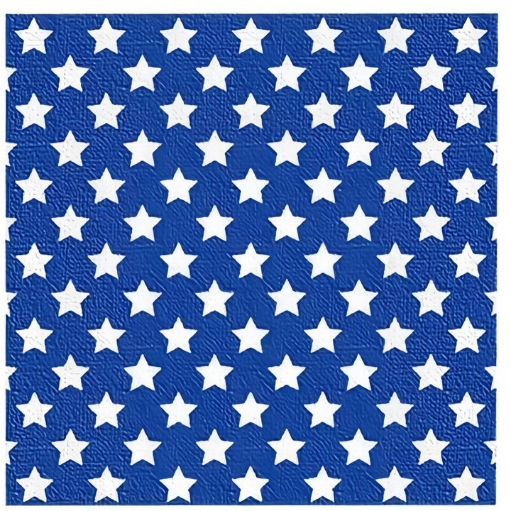 Unisex decorative wrapping paper with star and fireworks pattern, high-gloss roll surface and perforated cutting edge Kalsten