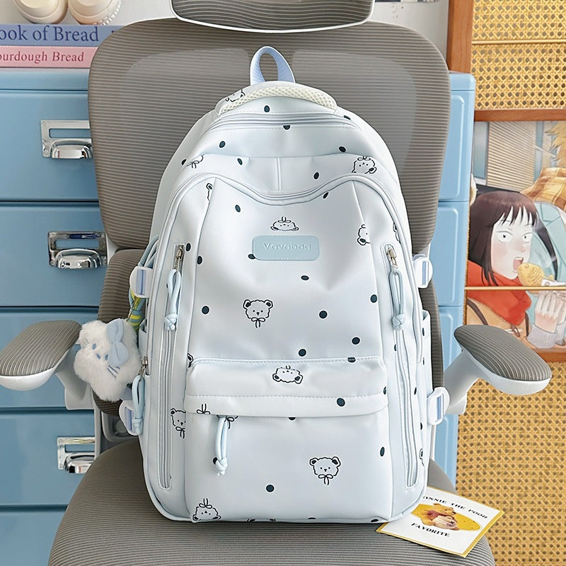 Cute Character-Themed School Backpack