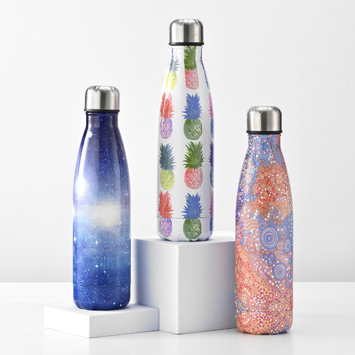 Women's insulated stainless steel drinking bottle with ergonomic design Kalsten