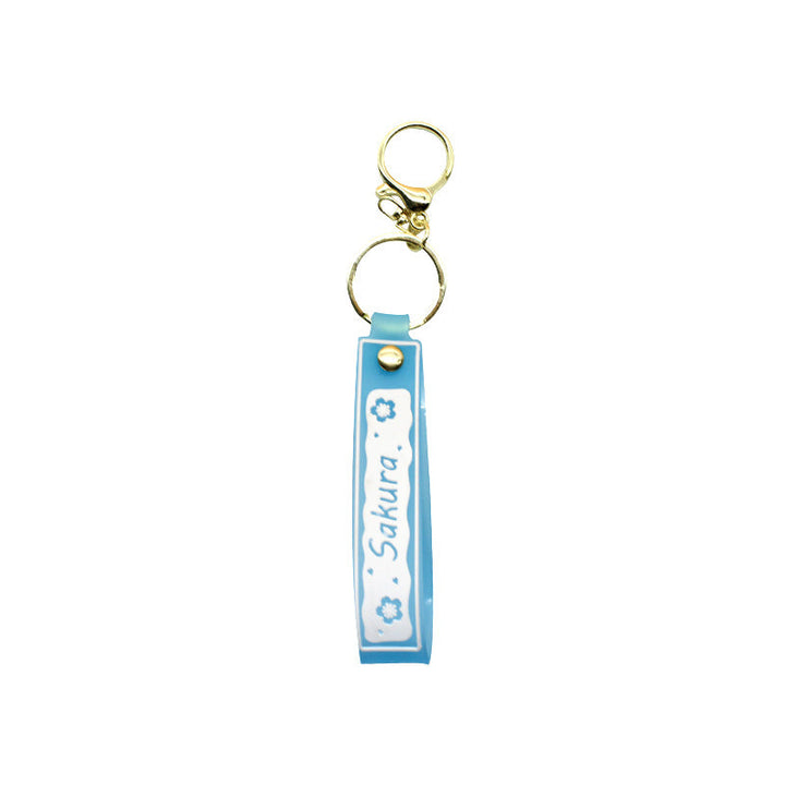 Unisex keychain with floral design Kalsten