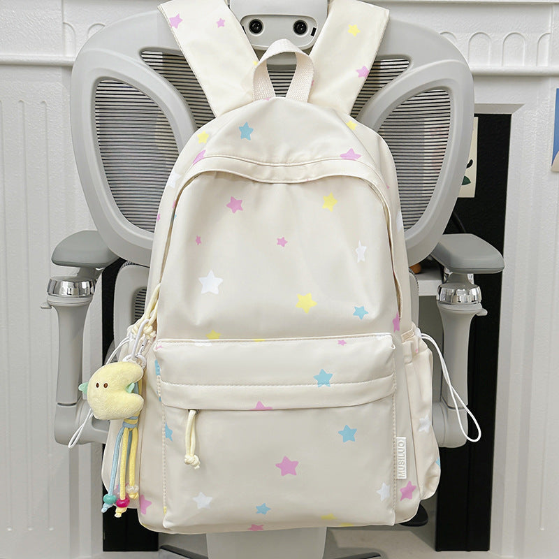 Fun Star Patterned Backpack Kalsten