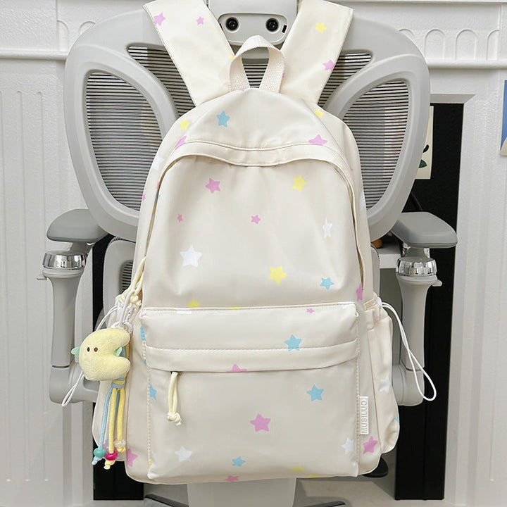 Fun Star Patterned Backpack Kalsten