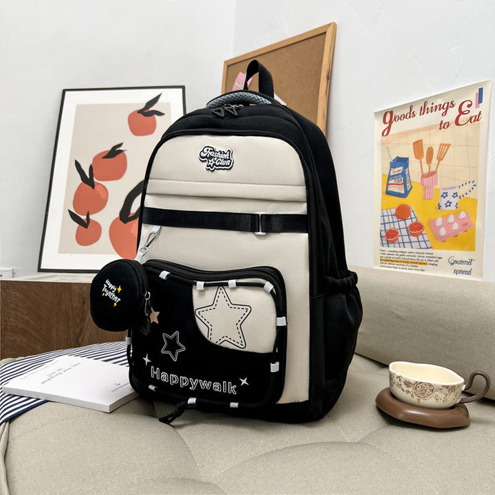 Functional Multi-Pocket School Backpack