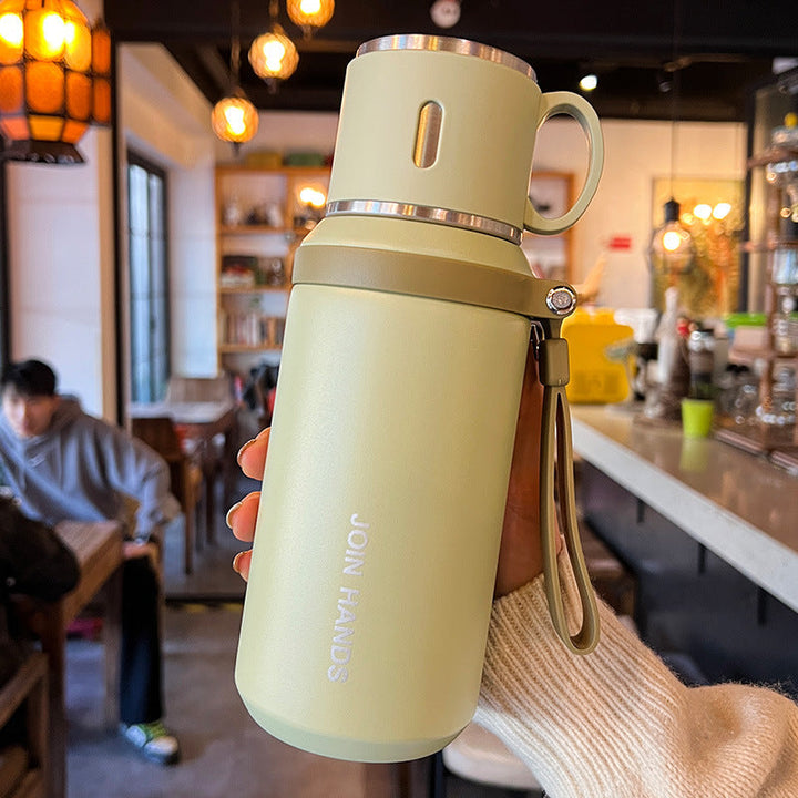 Women's Insulating Water Bottle with Practical Carrying Handle Kalsten