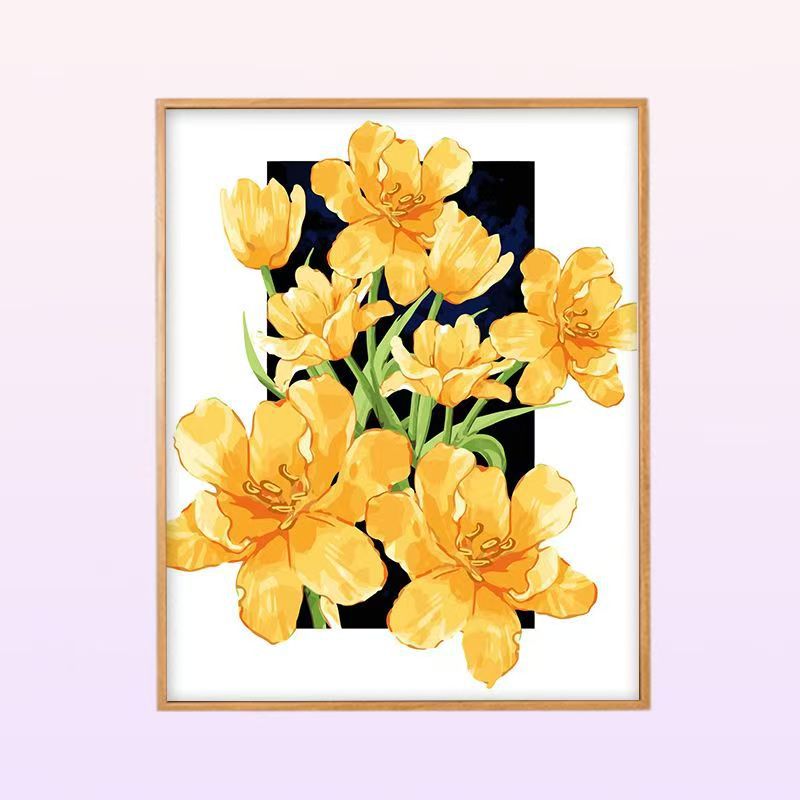 Floral Peony Illustration Wall Art Kalsten