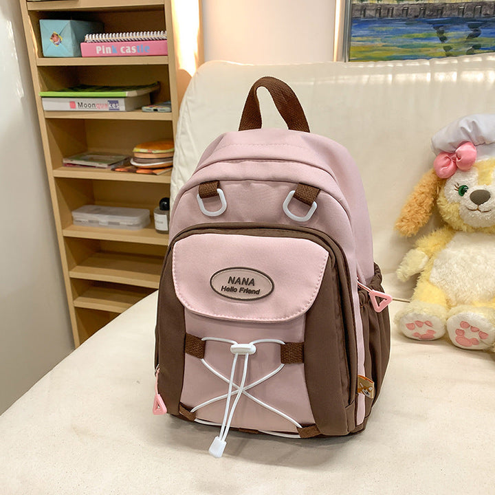 Compact Casual Multi-Pocket School Backpack