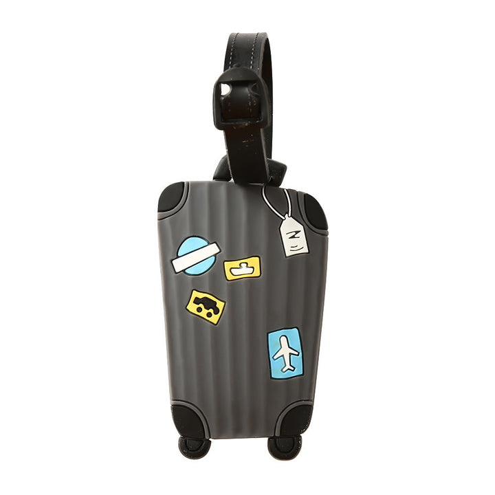 Unisex Luggage Tag in Modern Suitcase Design Kalsten