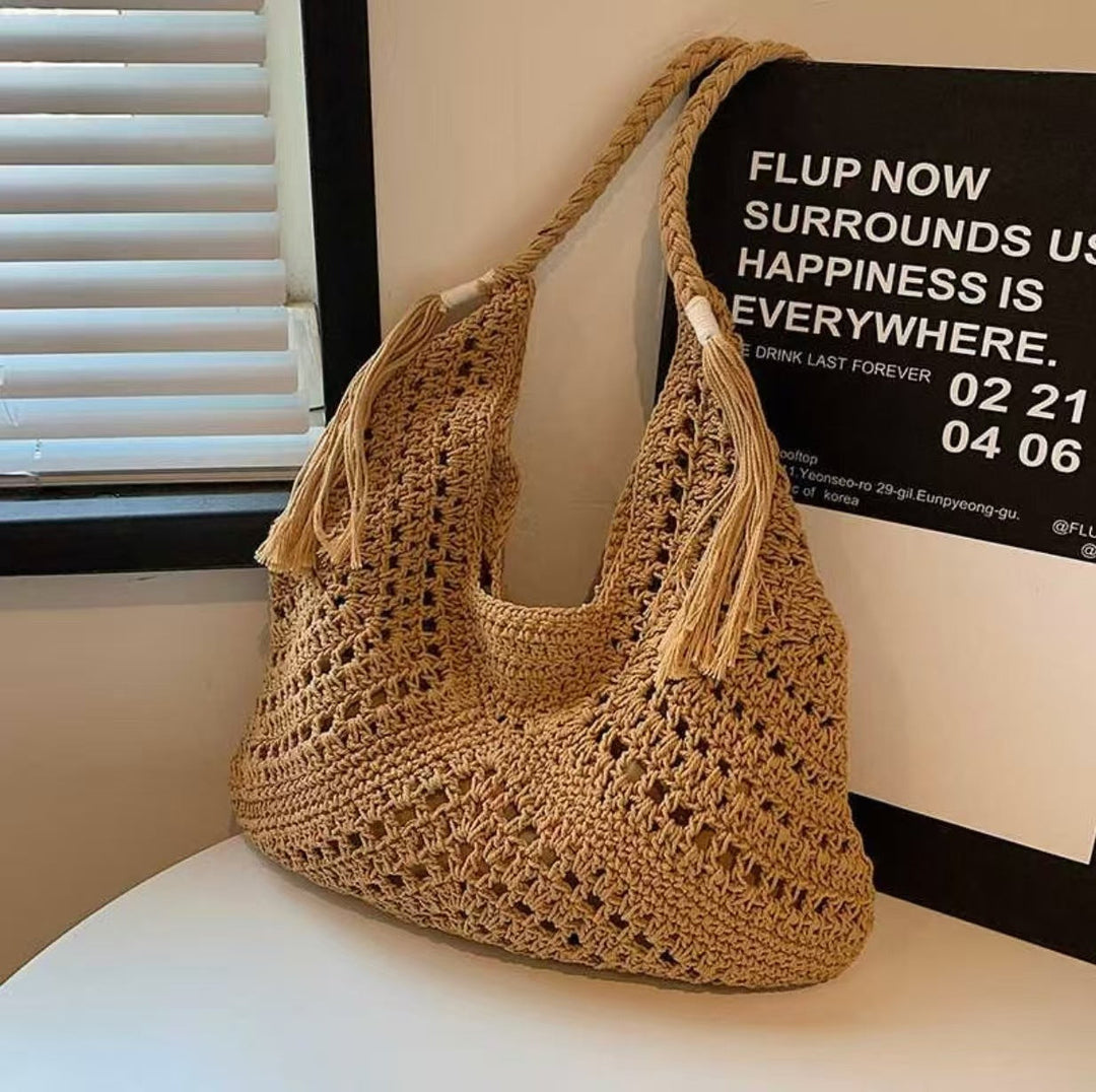 Hand-knotted Tote Bag Kalsten