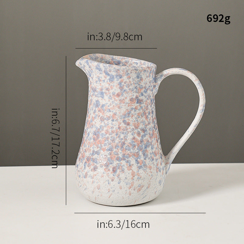 Artistic Glazed Ceramic Vase