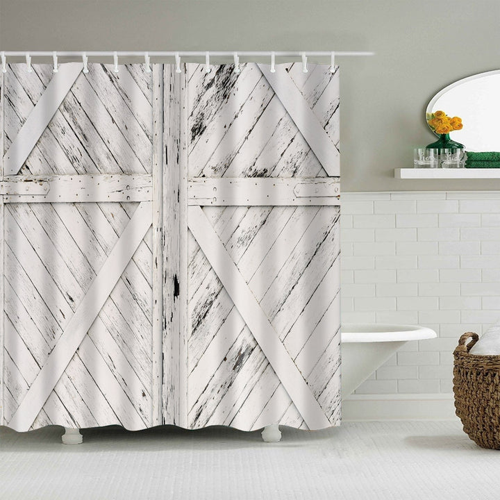 Floral Patterned Bathroom Shower Curtain Kalsten