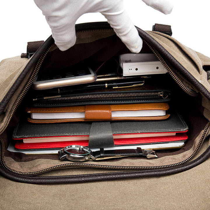 Stylish Shoulder Bag Made of Durable Canvas Kalsten