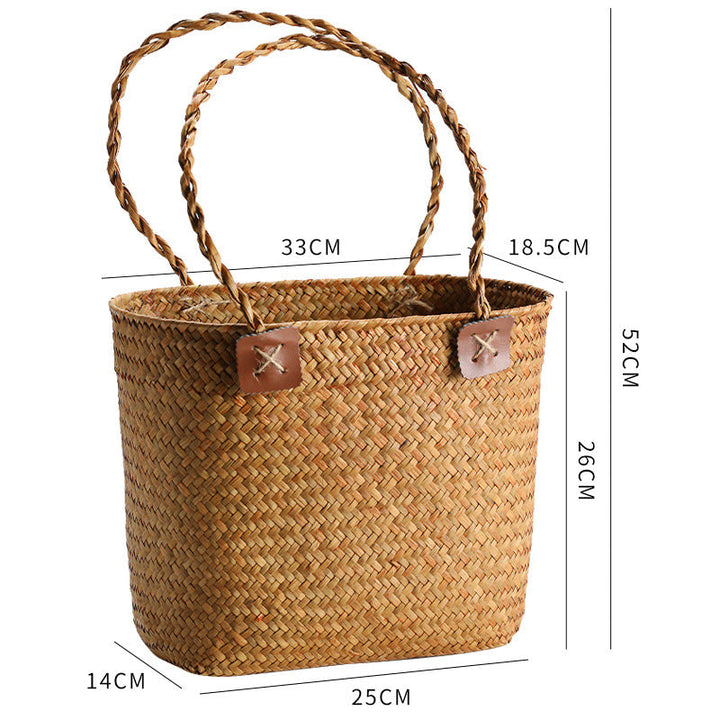 Women Durable Straw Bag Kalsten