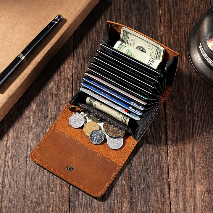 Classic Leather Compartment Wallet