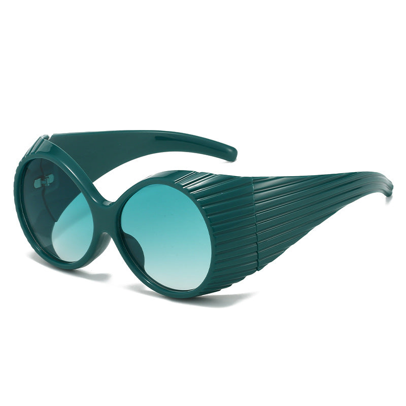 Women's extravagant sunglasses with unique wave design Kalsten