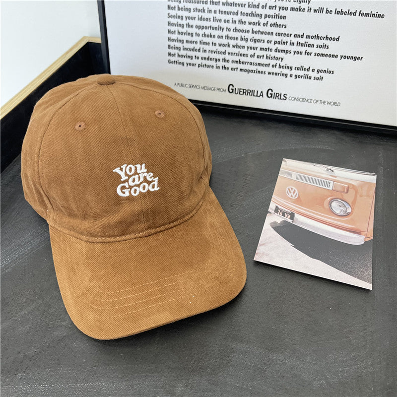 Women's Corduroy Graphic Baseball Cap Kalsten