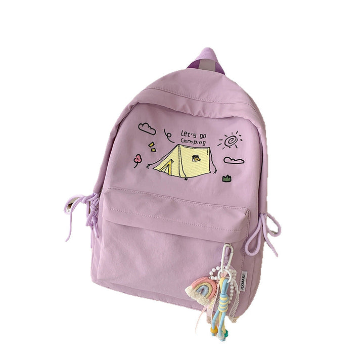 Camping-Themed Casual Backpack Kalsten