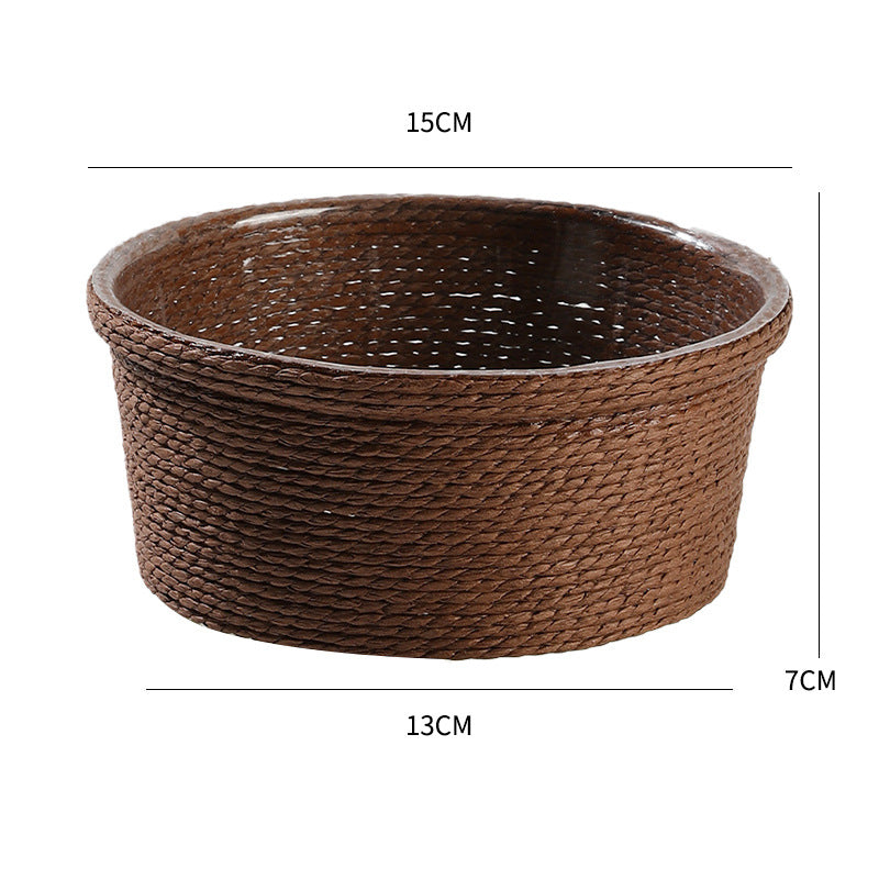 Natural Fiber Decorative Storage Container Kalsten