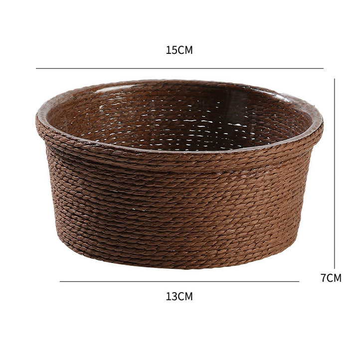 Natural Fiber Decorative Storage Container Kalsten