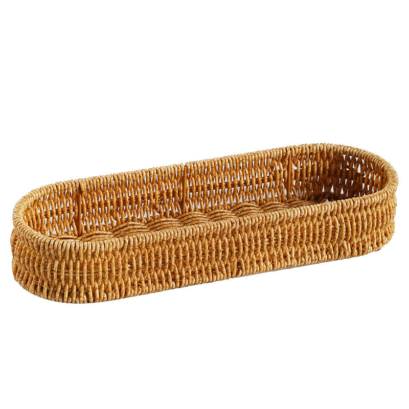 Oval Woven Storage Tray Kalsten