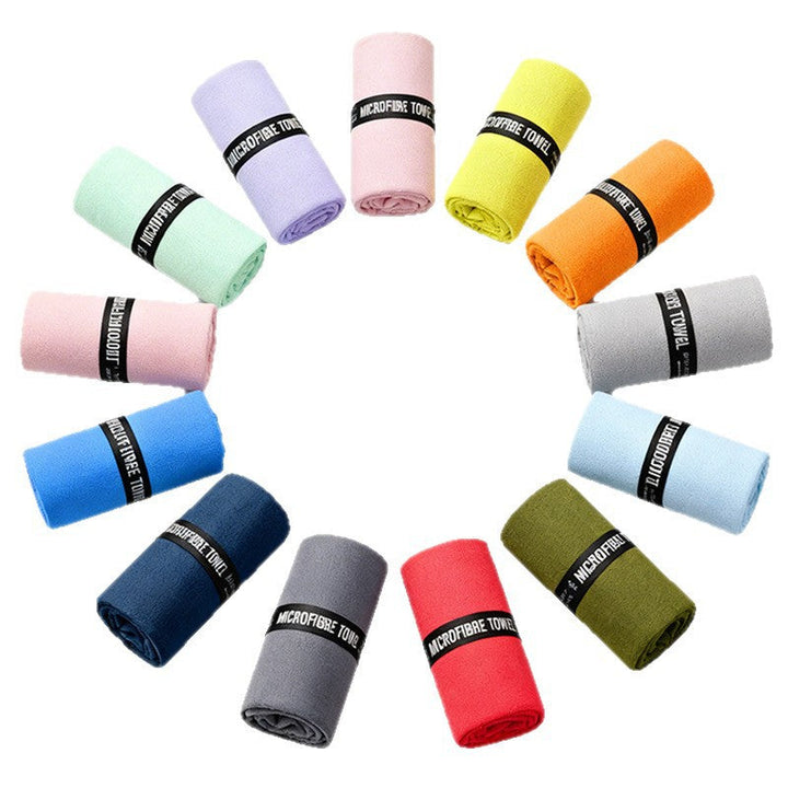 Individual beach towel with colorful print Kalsten