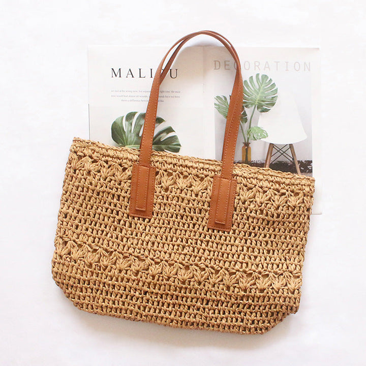 Handmade straw bag Kalsten