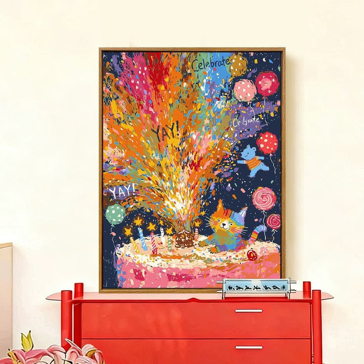Whimsical Holiday-Themed Wall Art Kalsten