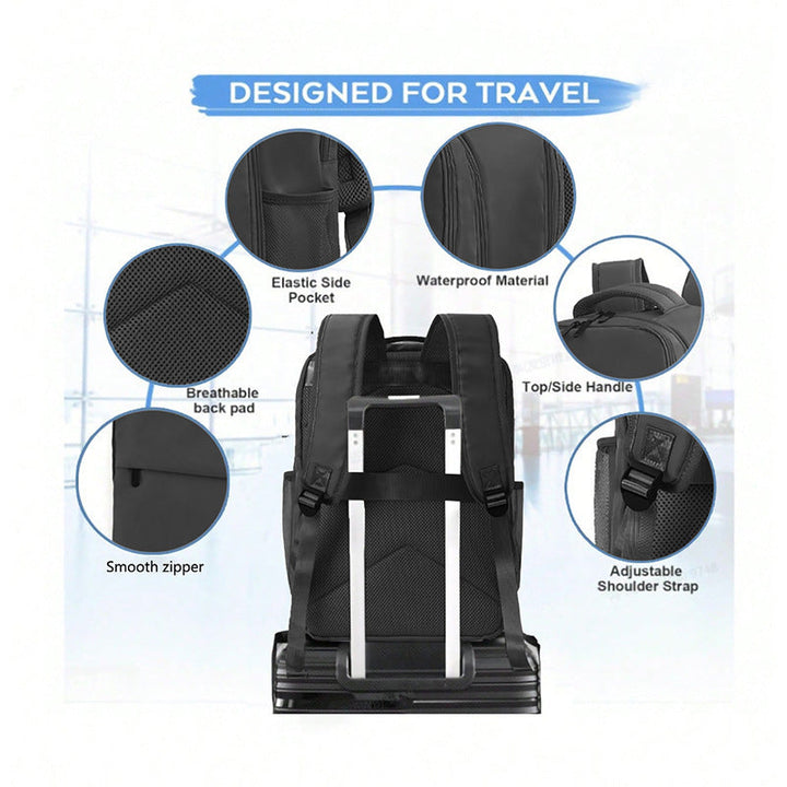 Multifunctional Laptop Bag with Storage Space and Ergonomic Design Kalsten