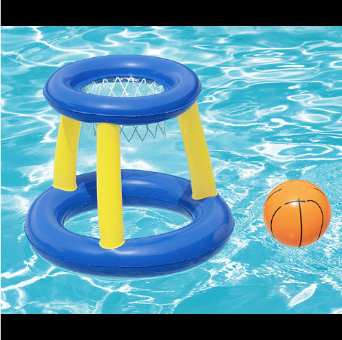 Unisex Inflatable Water Play Set with Volleyball and Basketball Net Kalsten