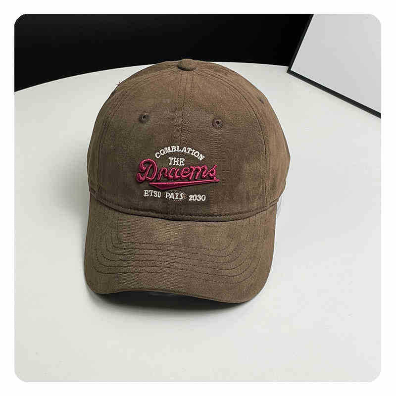 Unisex Vintage-Inspired Embroidered Baseball Cap Kalsten
