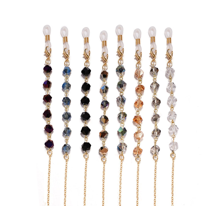 Elegant Crystal Beaded Glasses Chain kalsten
