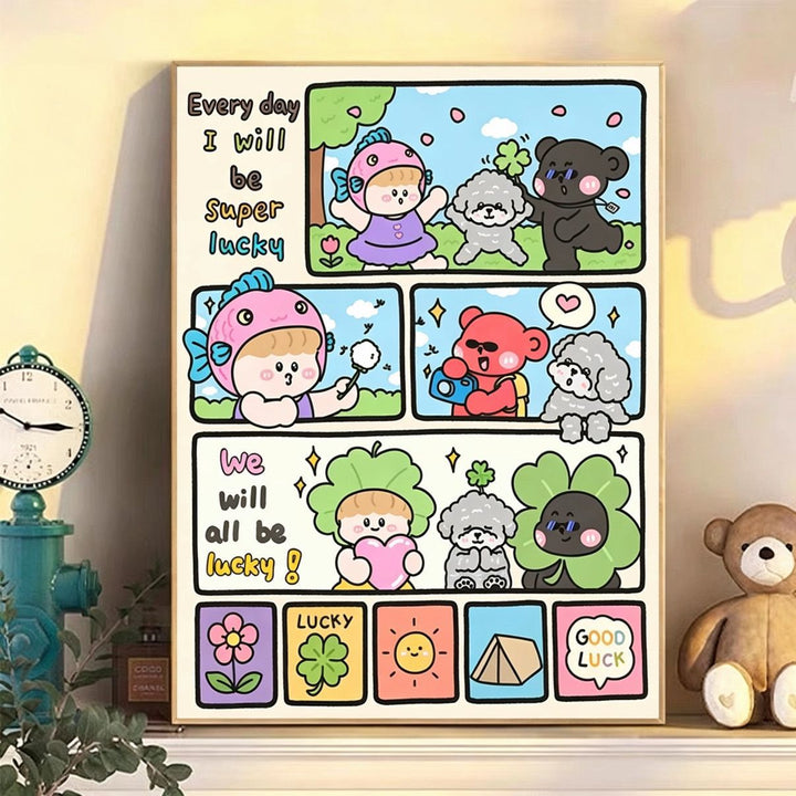 Cute Ice Cream-Themed Wall Art Kalsten