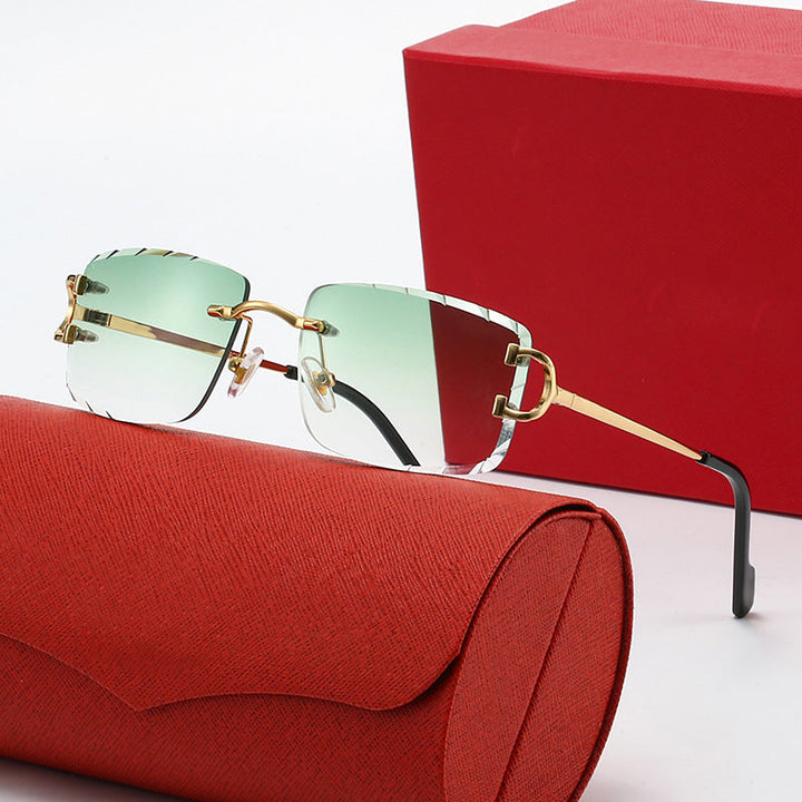 Ladies elegant half-frame corrective glasses Kalsten