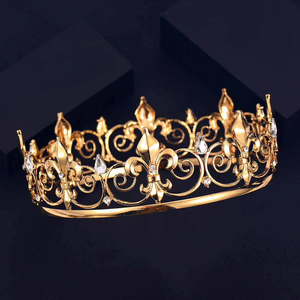 Ladies Filigree Crown with Noble Embellishments Kalsten