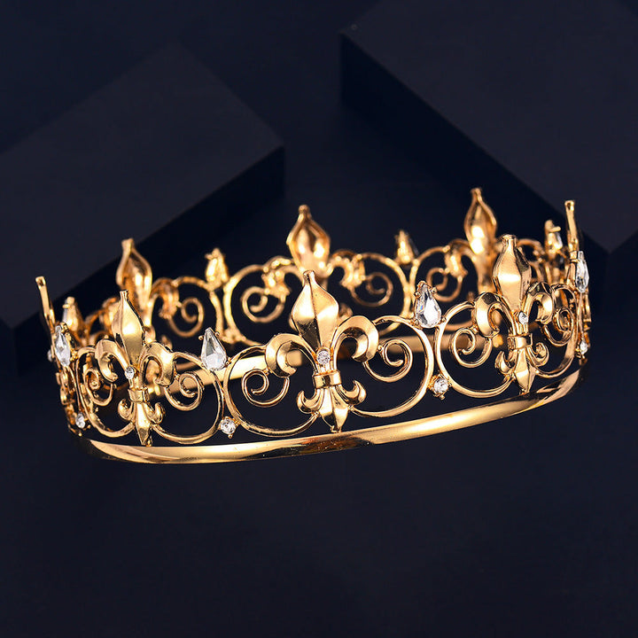 Ladies Filigree Crown with Noble Embellishments Kalsten