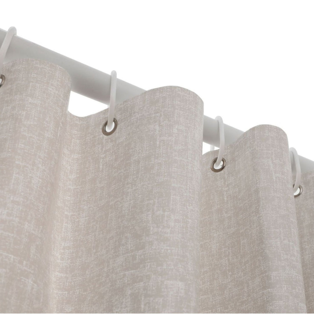 Chevron Pattern Water-Resistant Shower Curtain Kalsten