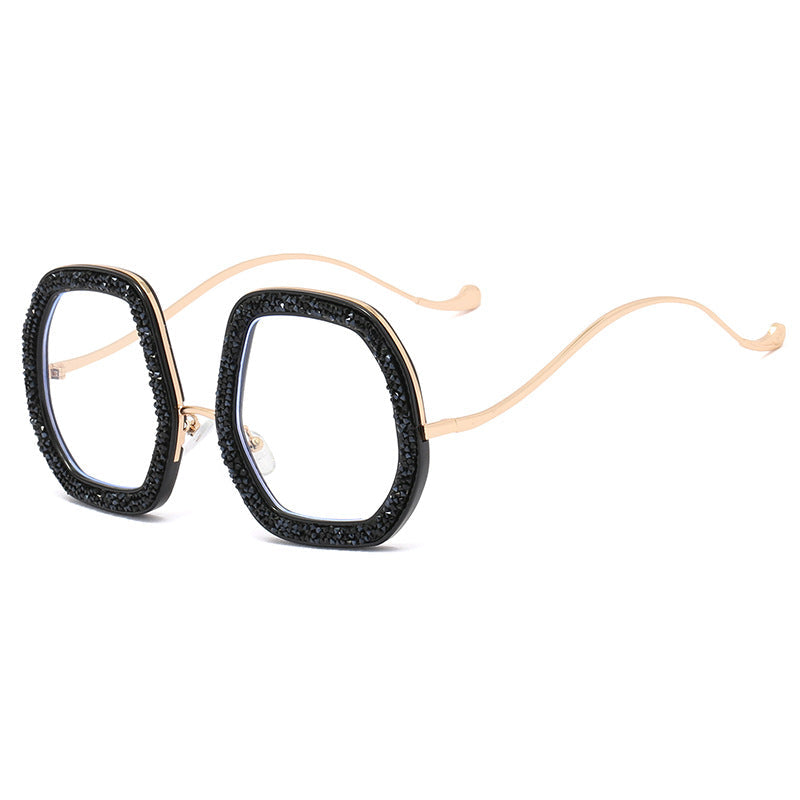 Ladies extravagant sunglasses with sparkling frame Kalsten